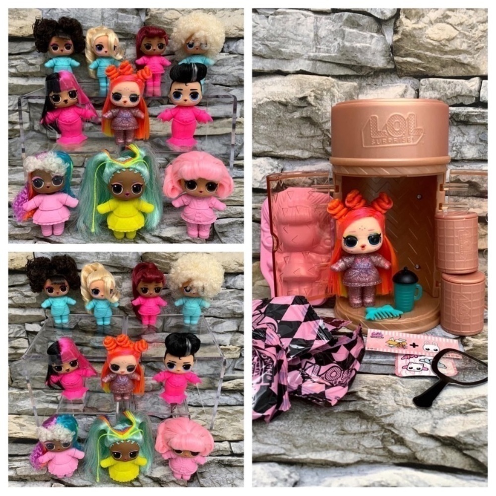 2018 Full Set 10 LOL Surprise Doll Makeover #Hairgoal Series Ultra Rare Complete - Picture 7 of 13